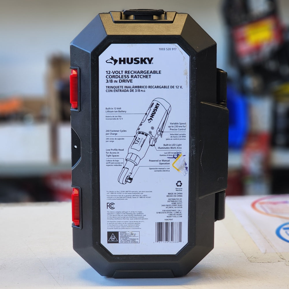 12 Volt 3/8 Drive Cordless Ratchet 12 Volt 3/8 Drive Cordless Ratchet